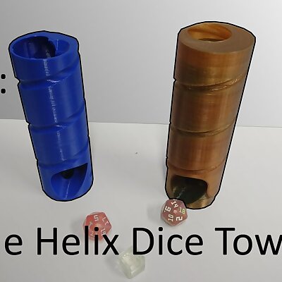 Helix Dice Tower