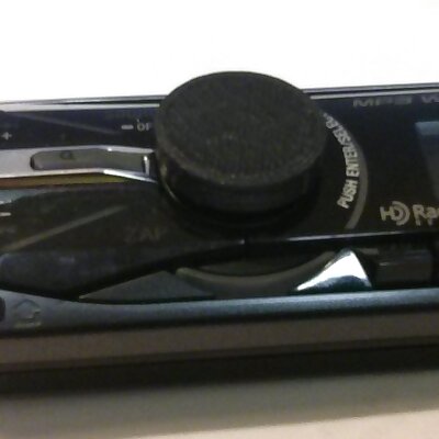 Sony CDXGT540UI volume knob