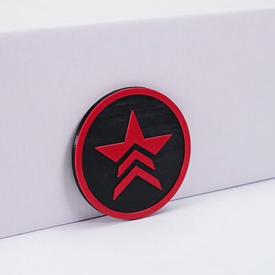 Mass Effect Renegade Logo Magnet