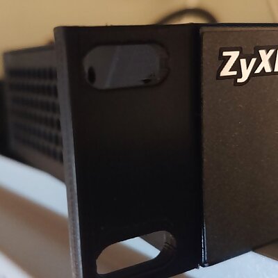 1U Bracket  fits ZyXEL GS190024 switch