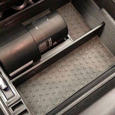 Tesla Model 3 Console Tray with integrated USB Hub  J1772 Slot