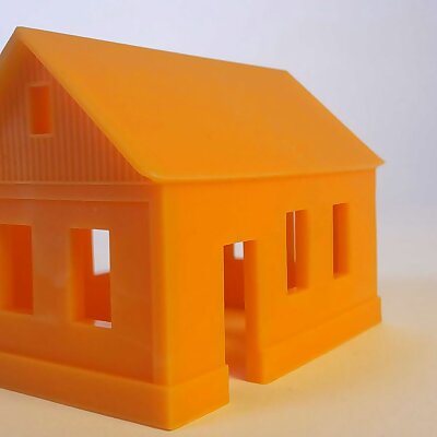 HO scale cottage