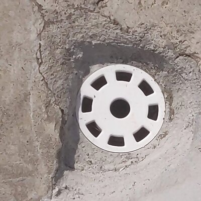 Siphoned manhole cover  chiusino  Ø 87 mm