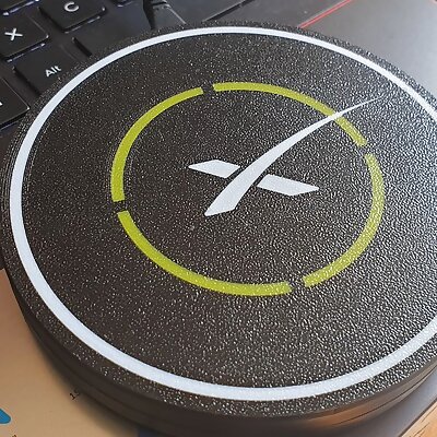 SpaceX Landing Pad Qi Wireless Charger