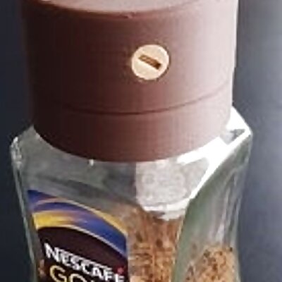 Dispenser for Nescafe 2018 glass bottle