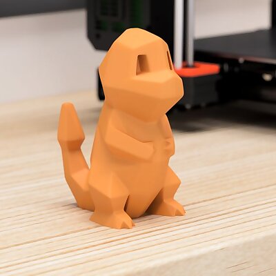 LowPoly Charmander  Remastered