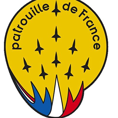 Logo de la Patrouille de France  MMU compatible