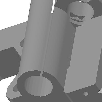 MK3s style XAxis Motor Mount and Tensioner for MK25s