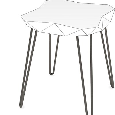 Cubistic stool