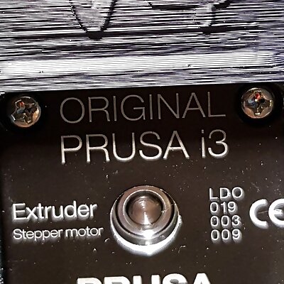 Prusa i3 MK3s Extruder Stepper cooler