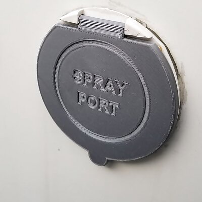 Spray Port Door