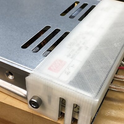 Power Supply cover for 12V29A OpenBuilds supply LRS35012
