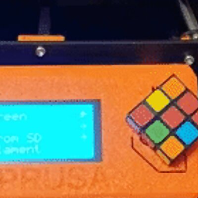 Rubiks Cube knob for Prusa i3 mk3