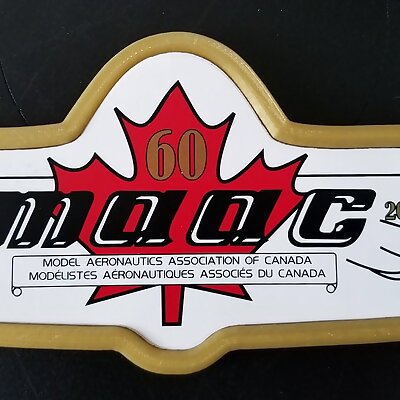 MAAC emblem frame