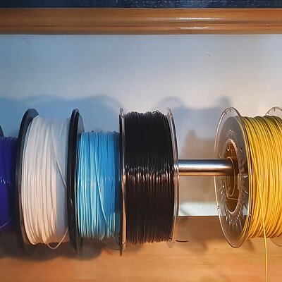 Shelf Mounted Spool Holder