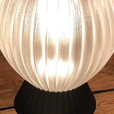 3D printed lampshade