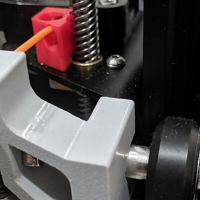 Ender 3 Filament Roller Guide Upsidedown