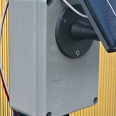 Solar panel holder