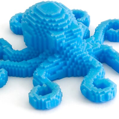 Pixel Octopus  Minimal Voxel Octopus