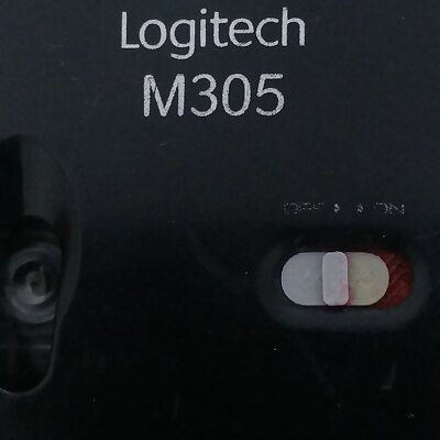 Logitech M305 replacement power slider