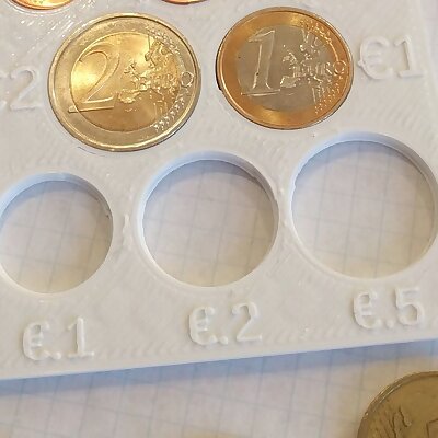 Euro Coin Holder