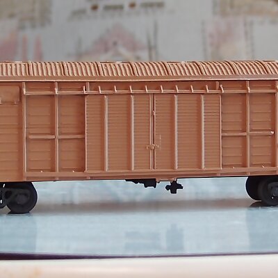 SZHDRZHD boxcar 187 H0