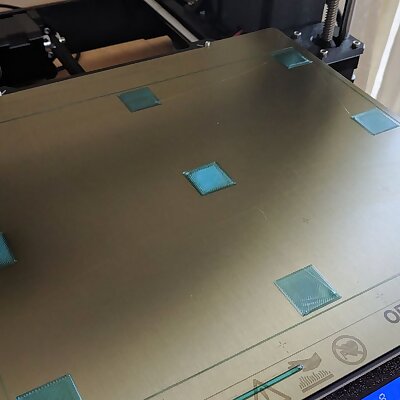 Prusa mk3 bed level  first layer test file