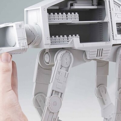Detailed ATAT from Star Wars Scale 175