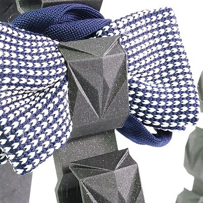 CUBISTIC BOW TIE HOLDER