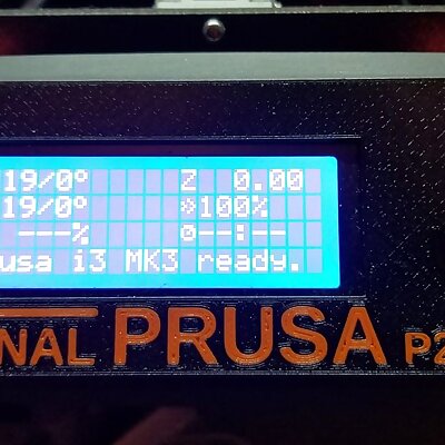 PRUSA MK3 P2 PRO LCD Cover