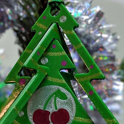 Christmas Tree Ornament  Print in Place  MMU