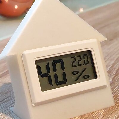 Enclosure for Indoor Mini LCD Temperature Humidity Meter