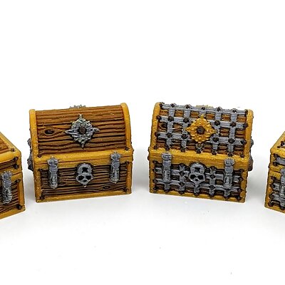 Treasure Chests for Gloomhaven