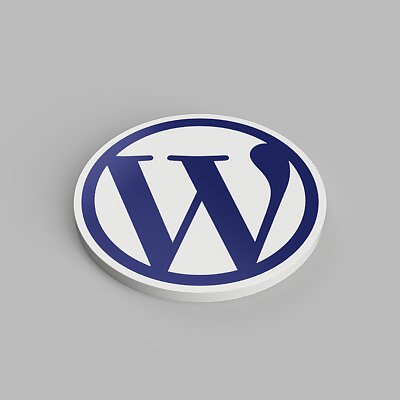 WordPress Logo Coaster