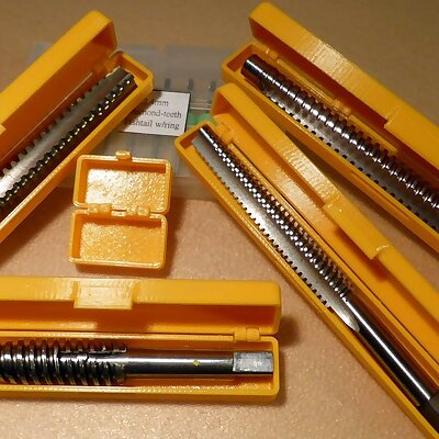 Small Storage Boxes for Tap Drill End Mill or Tools