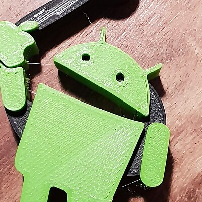 KeyChain Android Eating Apple
