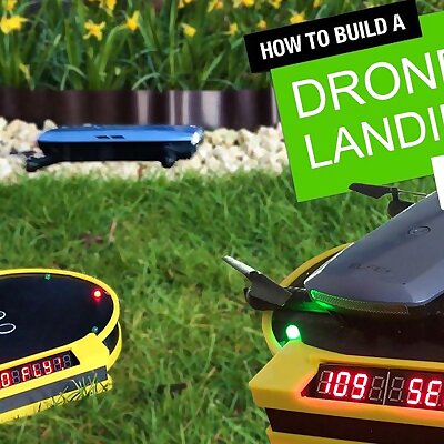 Drone Landing Pad with Arduino Timing System