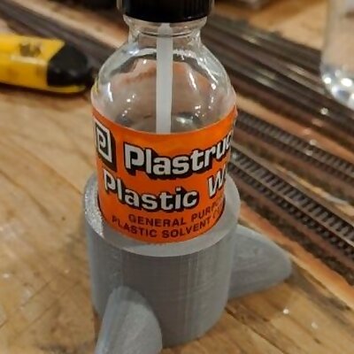 Plastruct glue bottle holder
