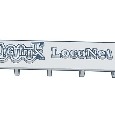 Digitrax Loconet Cable Clip