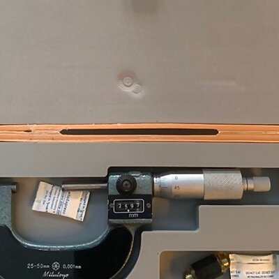2550mm Micrometer tray  insert