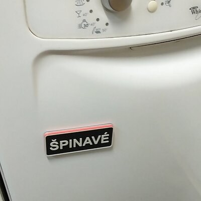 Simple Magnetic CLEANDIRTY Dishwasher Indicator