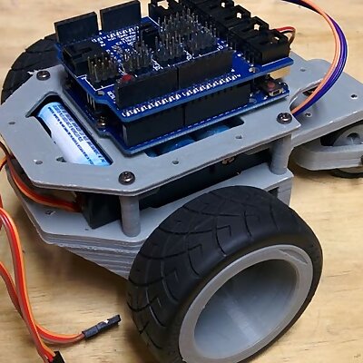 Arduino robot chassis