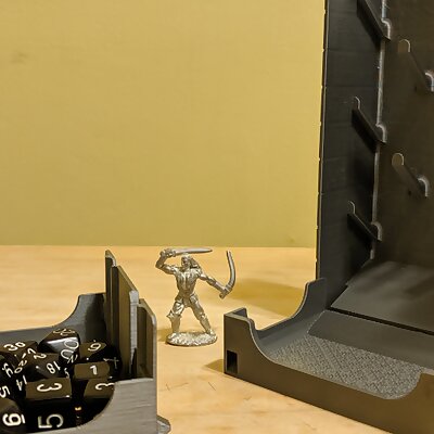 Plinko Dice Tower With Magnetic Latch and Detachable tray