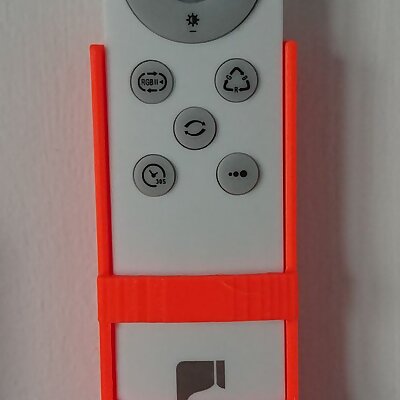 IR light remote control holder