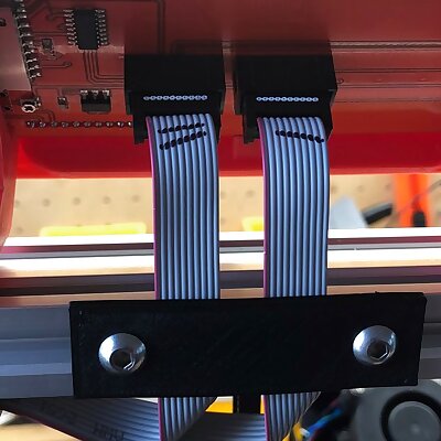 Prusa Bear LCD Cable Plate
