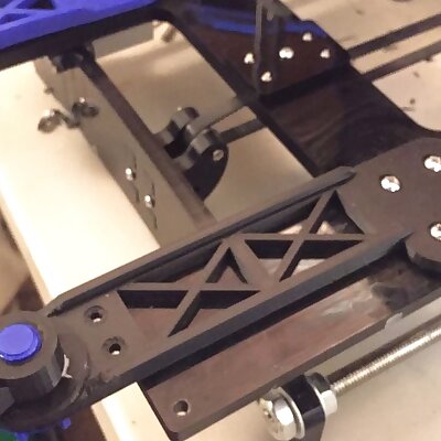 Anet A8 bed mount  3 bearing model