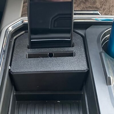 2019 F350 Dual iPhone stand