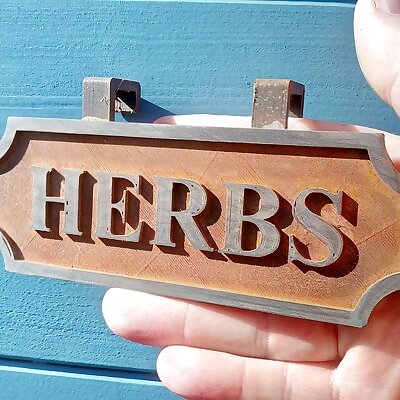 Herb Plaque