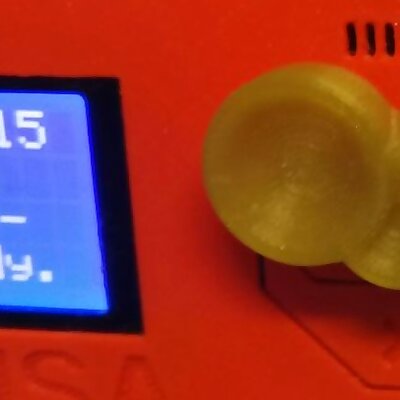 Rotateandclick LCD knob Prusa i3 MK3S probably for MK2 too