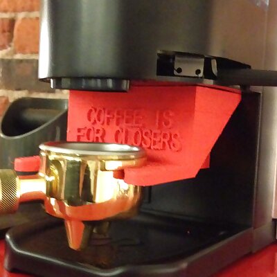 Parametric Portafilter Fork for Rancilio Rocky espresso grinder